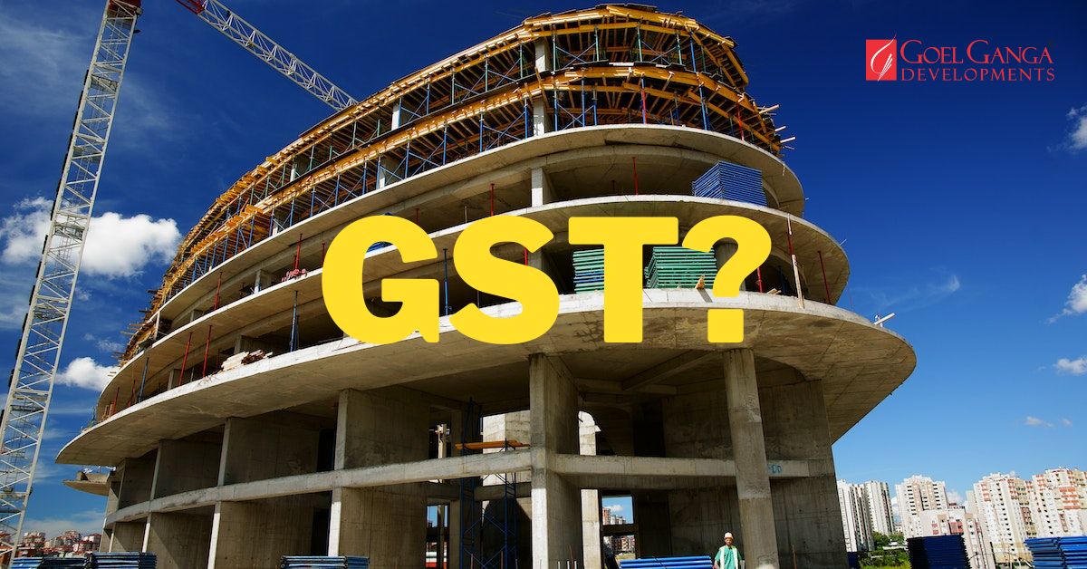 New GST rates on underconstruction properties