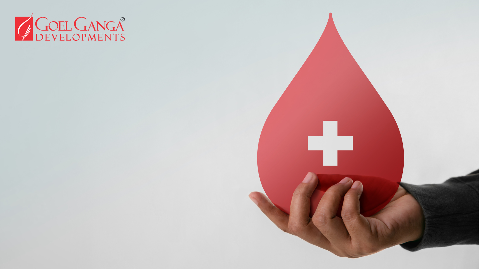 Blood donation camp by Goel Ganga Developments