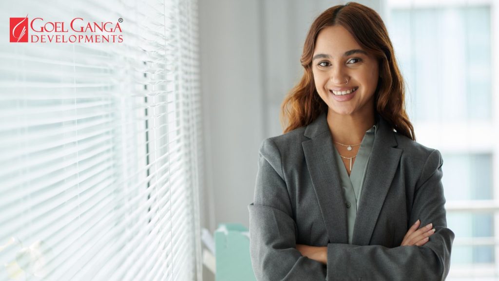 A Women representing women leadership in real estate.