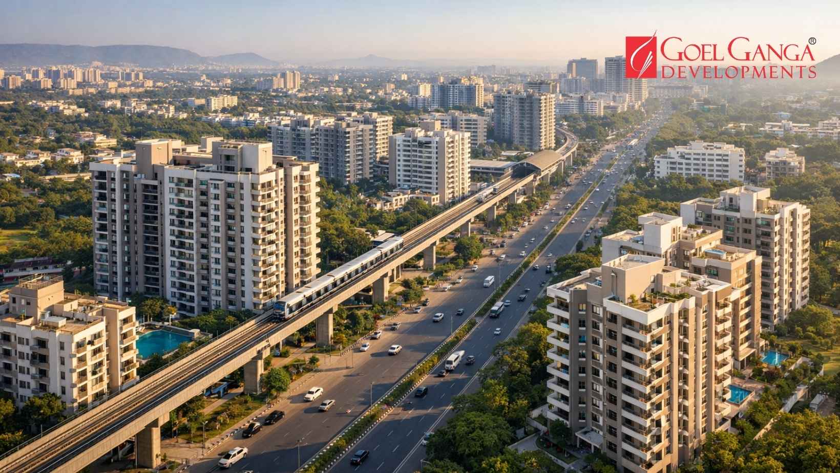 Flats in Pune Satara Road showcasing modern residential development and infrastructure growth