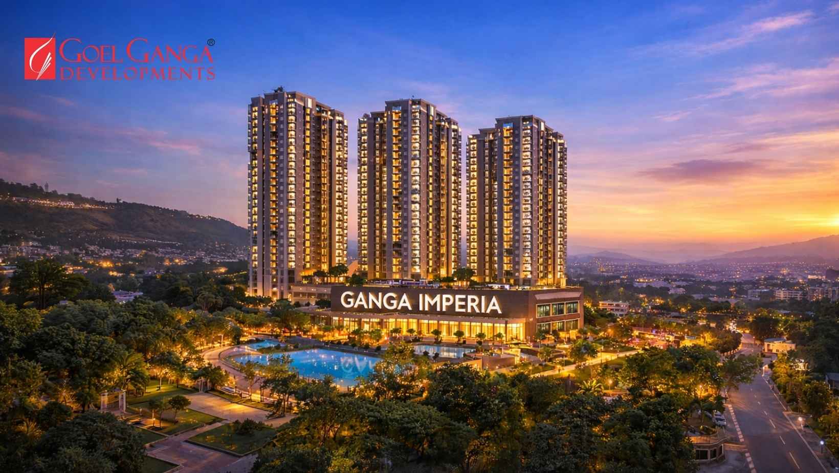 Ganga Imperia NIBM Annex luxury 3 BHK and 3.5 BHK floor plan comparison for 2026 homebuyers.