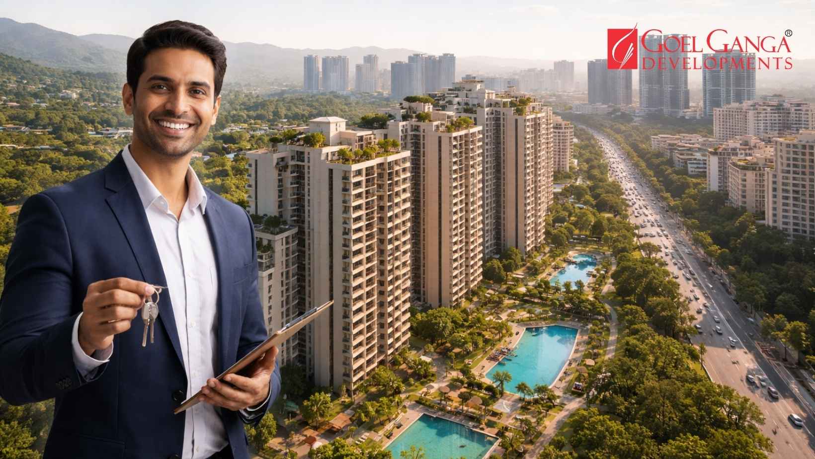 NRI investment in real estate Pune rental apartments skyline