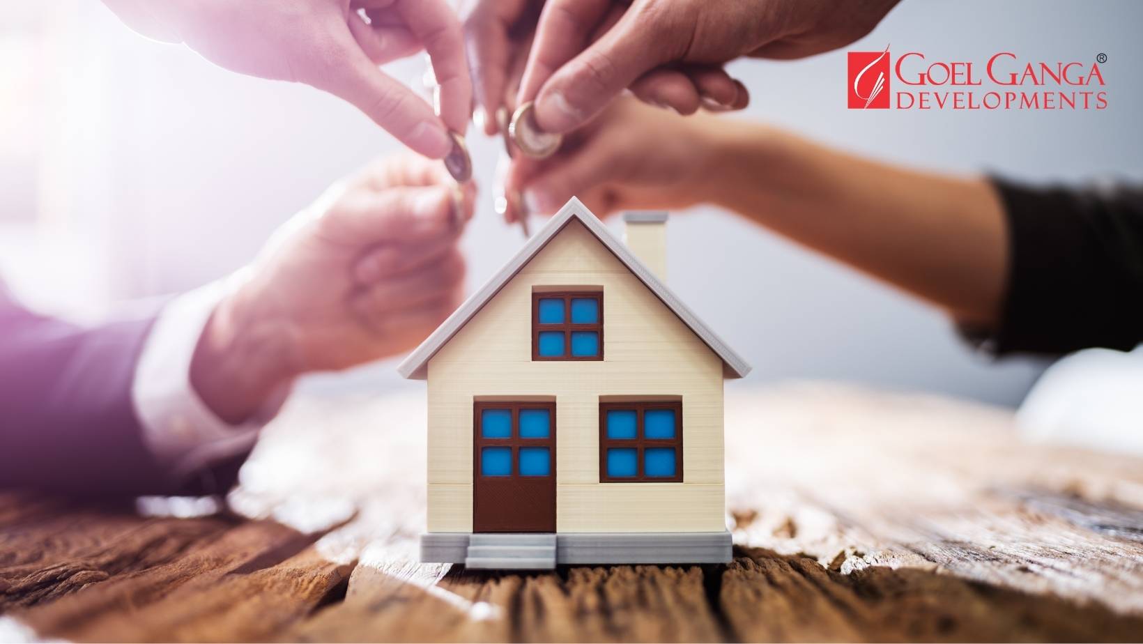 Modern residential buildings in India highlighting stable housing market amid global conflicts